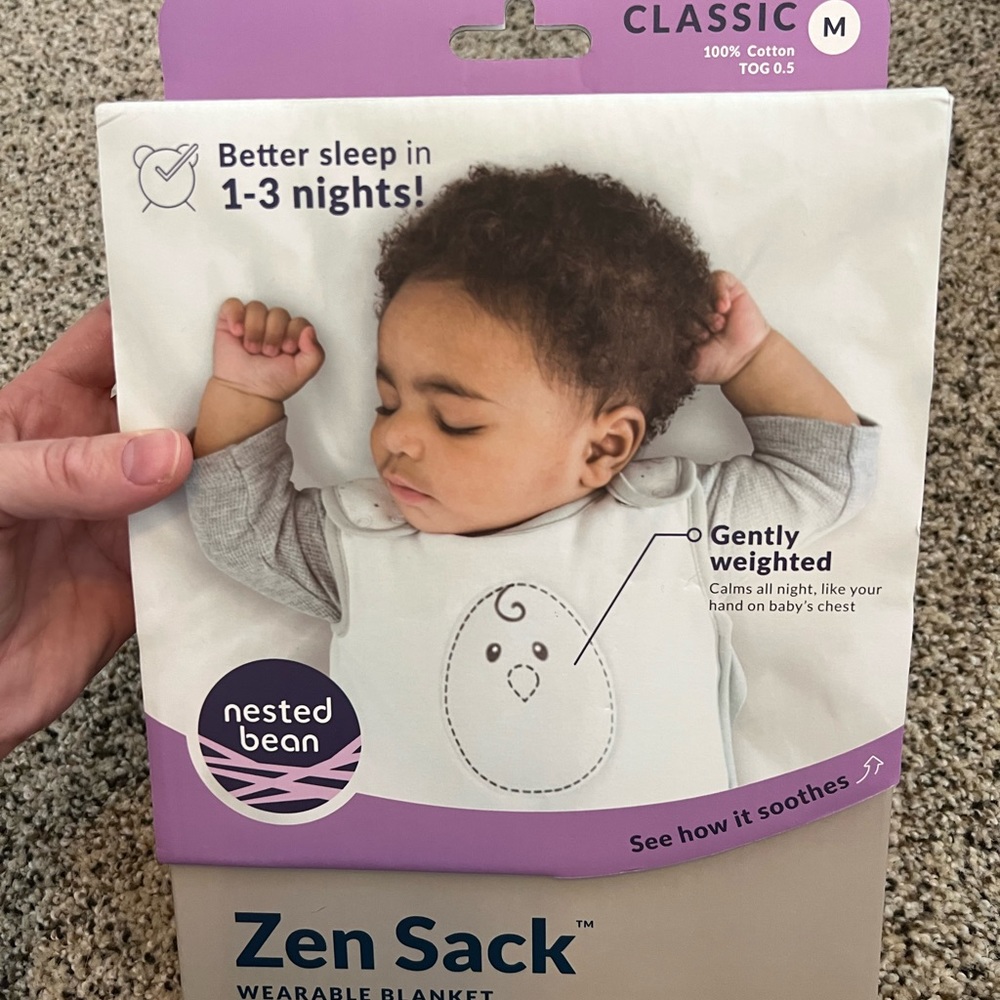 New in box Nested Bean Sack